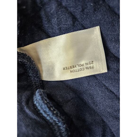 Duluth Trading Company Quilted Pullover Blue Large Pockets - Picture 8 of 10